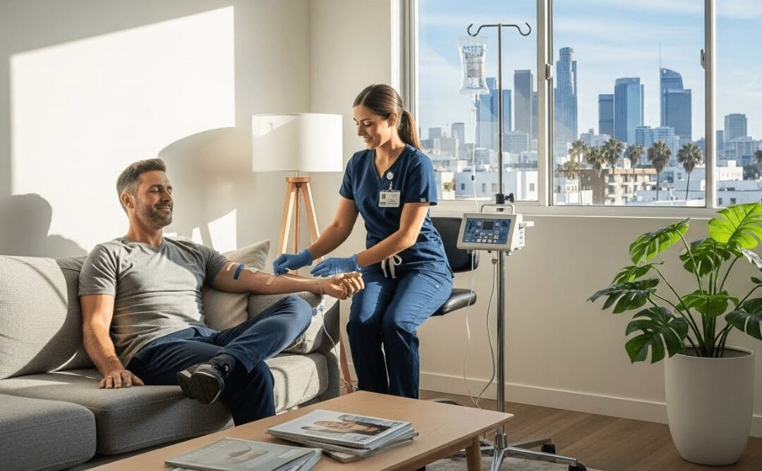 Mobile IV Therapy in Los Angeles for Hydration & Wellness